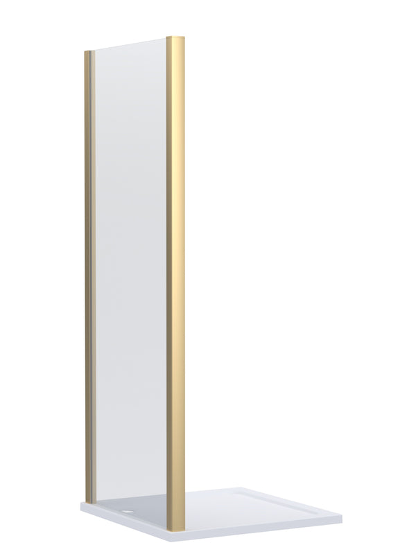 800mm Side panel - Brushed Brass