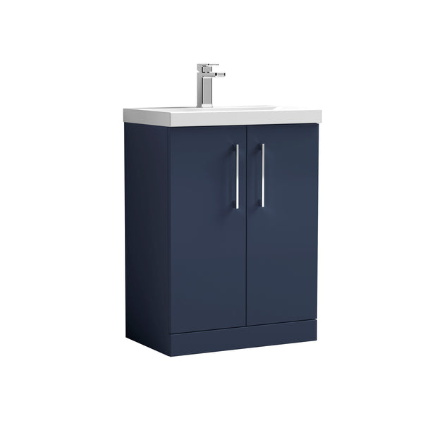 600mm Floor Standing 2-Door Vanity & Basin 3