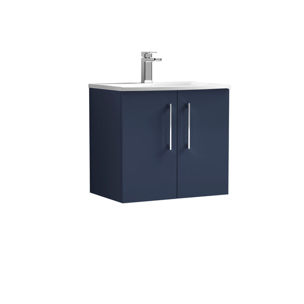 600mm Wall Hung 2-Door Vanity & Basin 4