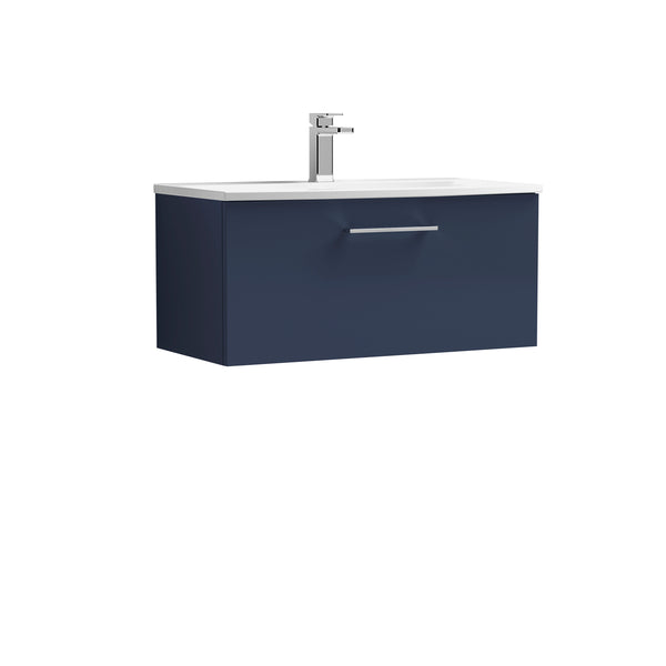 800mm Wall Hung 1-Drawer Vanity & Basin 4
