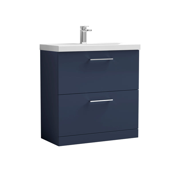 800mm Floor Standing 2-Drawer Vanity & Basin 1