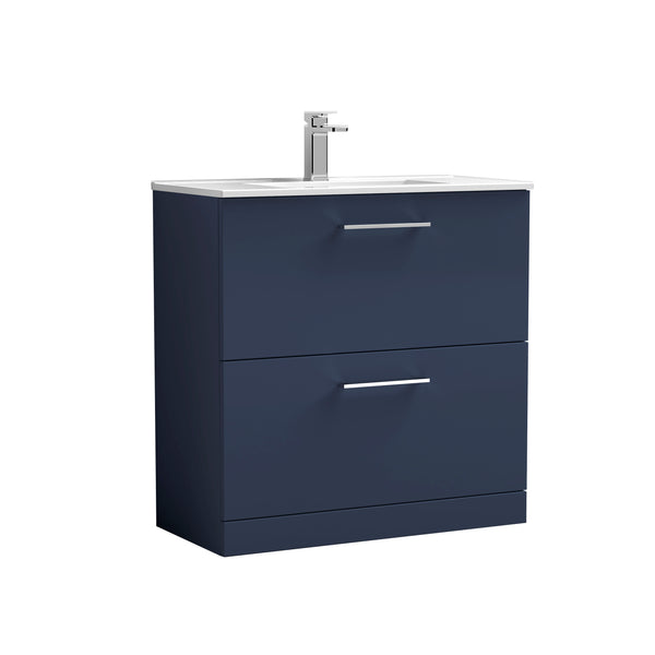 800mm Floor Standing 2-Drawer Vanity & Basin 2