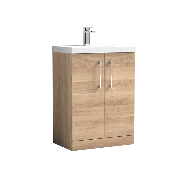 600mm Floor Standing 2-Door Vanity & Basin 3