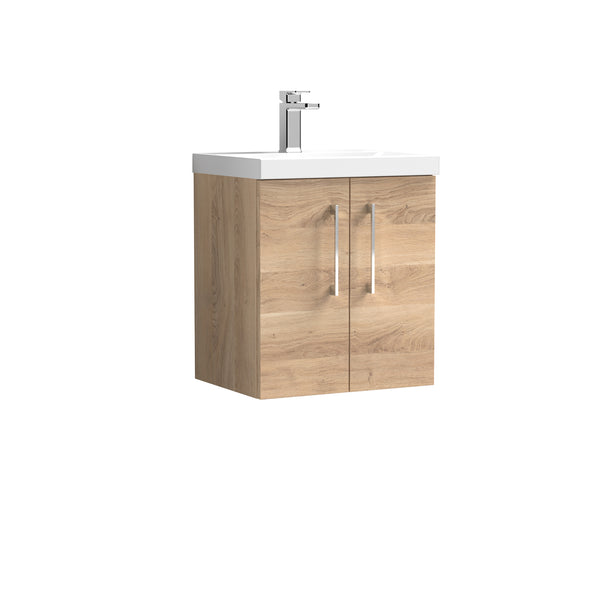 500mm Wall Hung 2-Door Vanity & Basin 3