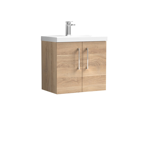 600mm Wall Hung 2-Door Vanity & Basin 3