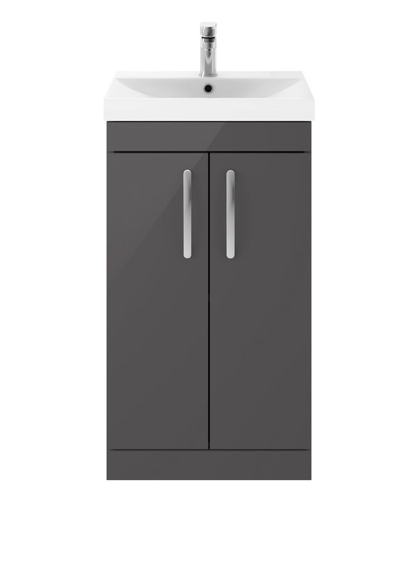 500mm Floor Standing Cabinet With Basin 3