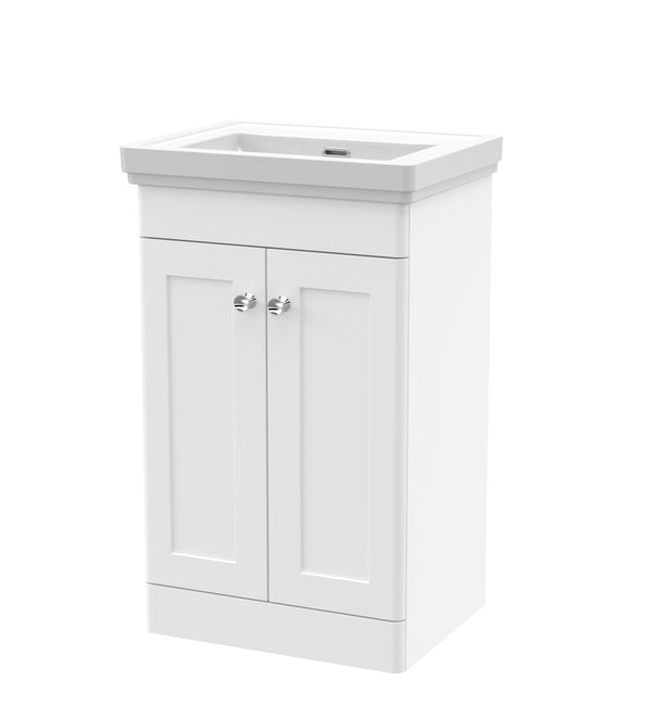 500mm Floor Standing 2 Door Vanity & Basin 0TH