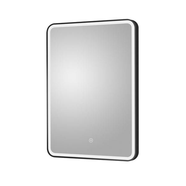 700 x 500 Black Framed Mirror