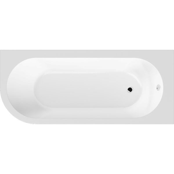 RH BTW Corner Bath