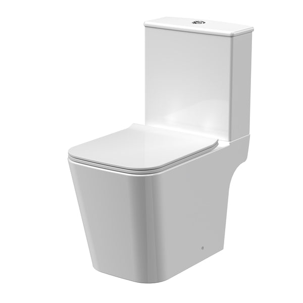 Rimless Pan, Cistern & Soft Close Seat