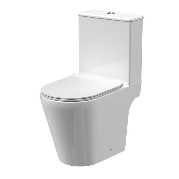 Rimless Pan, Cistern & PP Seat