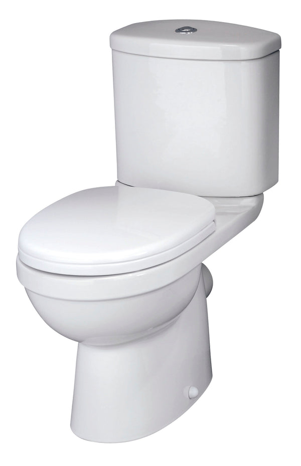 Rimless Pan, Cistern & Seat