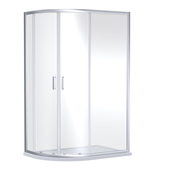 1900 x 1000 x 800mm Offset Quandrant Shower Enclosure