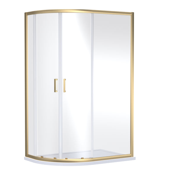 1900 x 1200 x 800mm Offset Quandrant Shower Enclosure