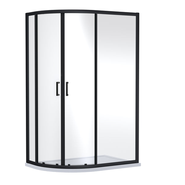 1900 x 1200 x 900mm Offset Quandrant Shower Enclosure