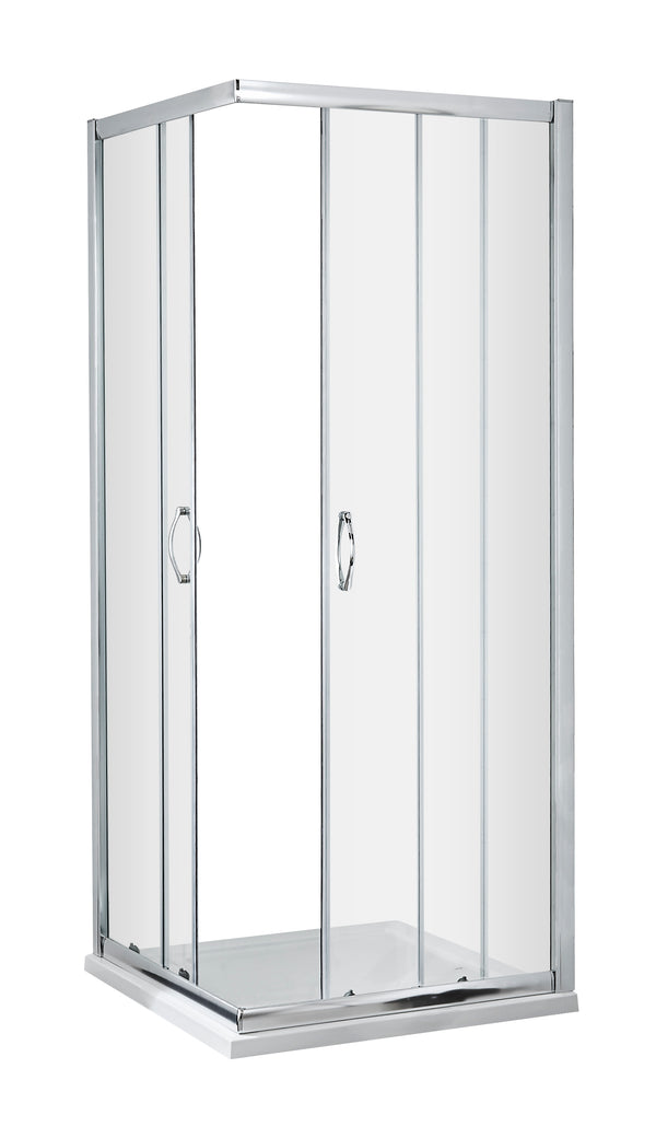 1850 x 760mm Corner Entry Shower Enclosure