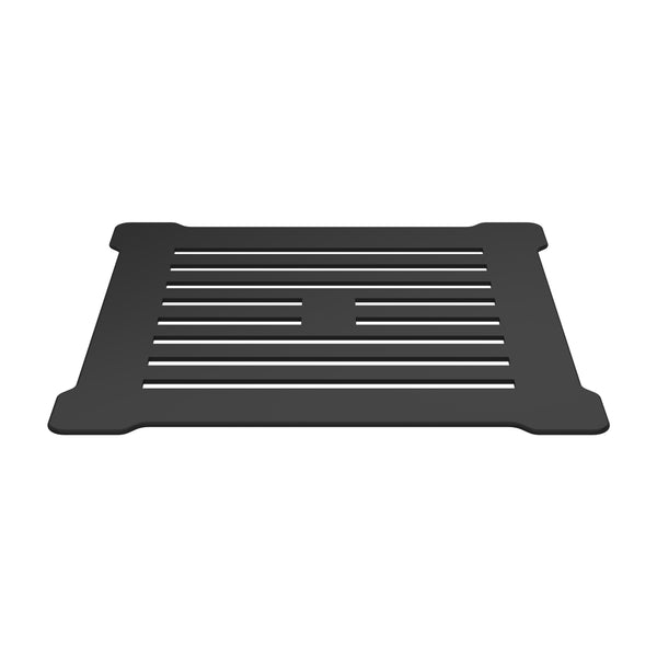 Square Shower Waste With Black Top