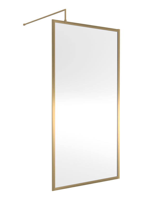Full Outer Frame Wetroom Screen 1850x1000x8mm