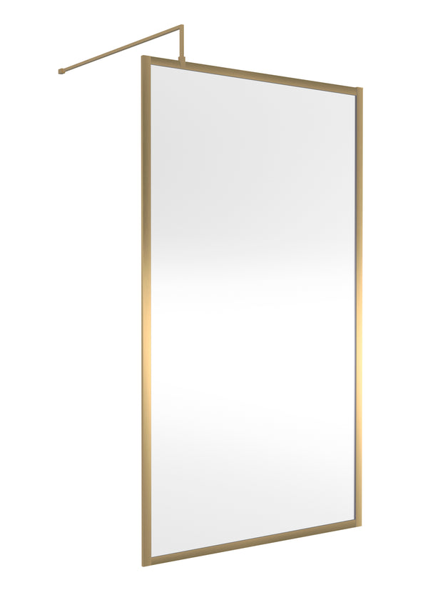 Full Outer Frame Wetroom Screen 1850x1100x8mm